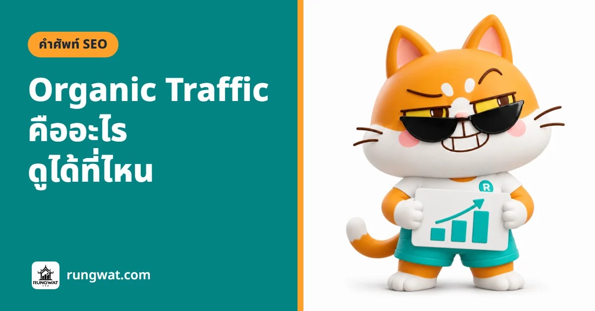 Organic Traffic คืออะไร คนเข้าเว็บแบบไม่ผ่านโฆษณา